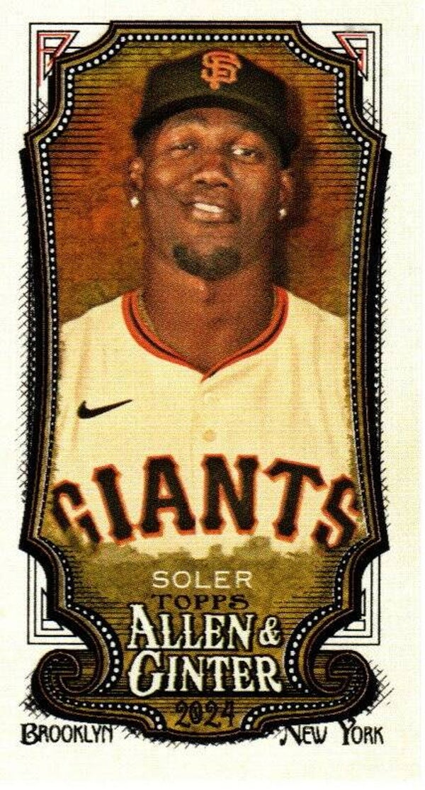 Allen & Ginter 2024 Mini #139 Jorge Soler Miami Marlins
