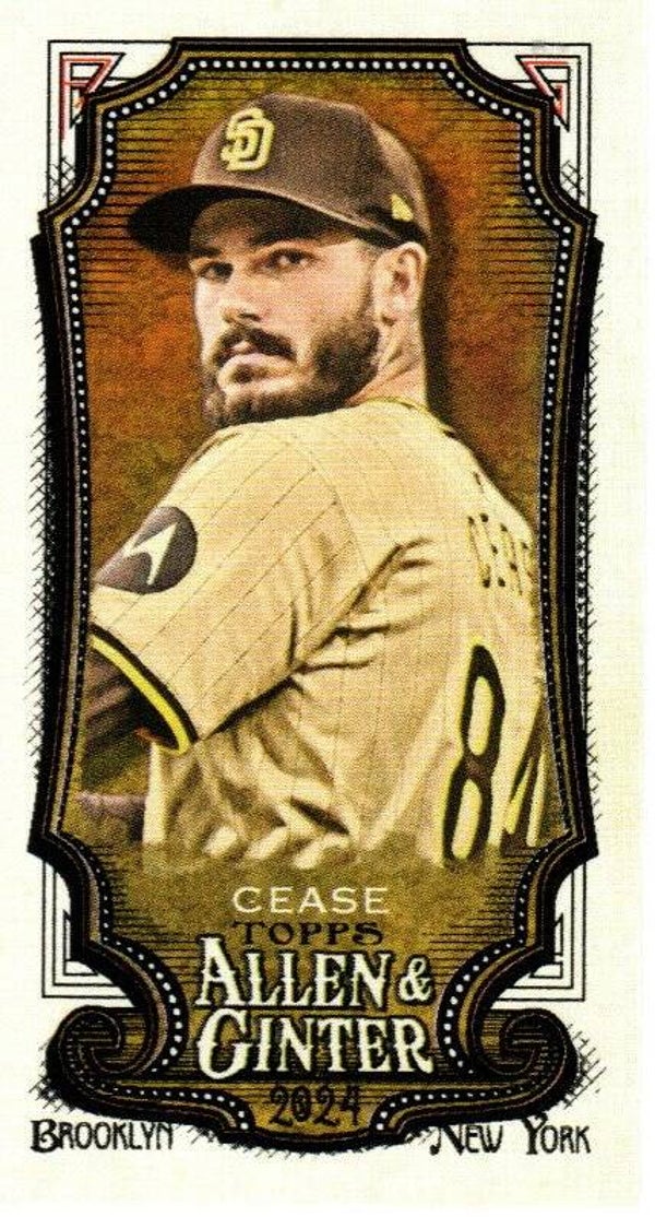 Allen & Ginter 2024 Mini #182 Dylan Cease San Diego Padres
