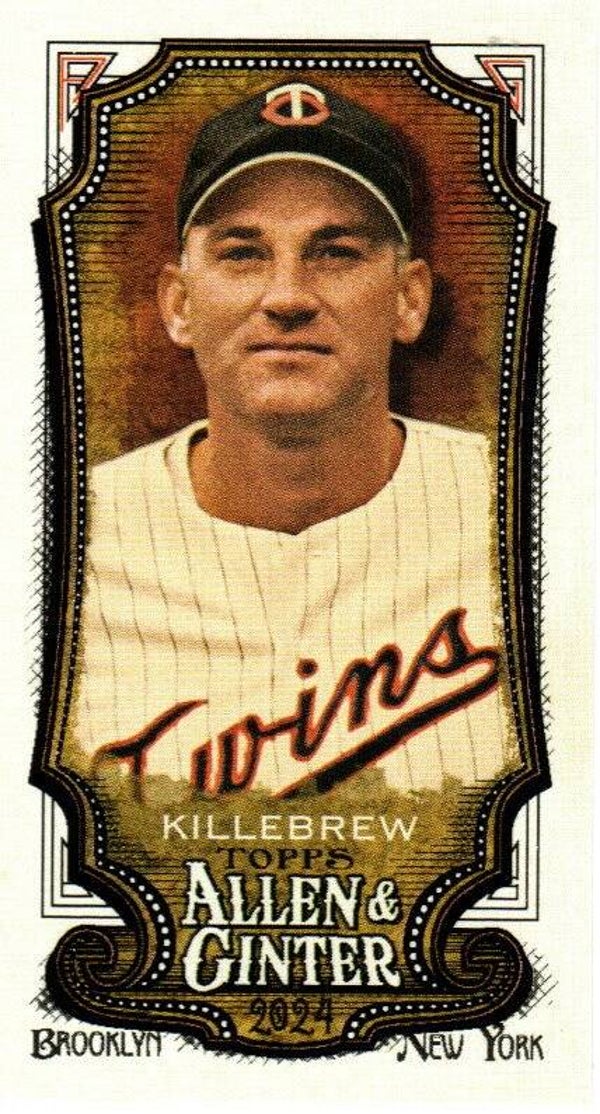 Allen & Ginter 2024 Mini #214 Harmon Killebrew Minnesota Twins