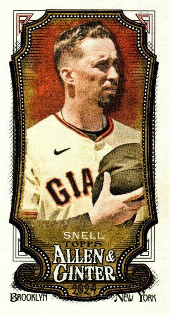 Allen & Ginter 2024 Mini #228 Blake Snell San Francisco Giants