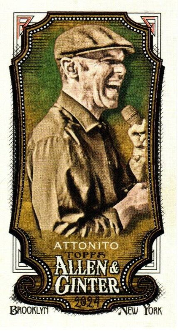 Allen & Ginter 2024 Mini #257 Greg Attonito