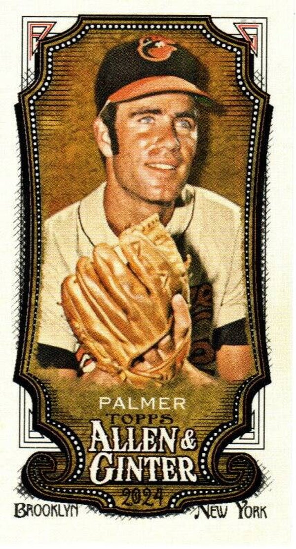 Allen & Ginter 2024 Mini #289 Jim Palmer Baltimore Orioles
