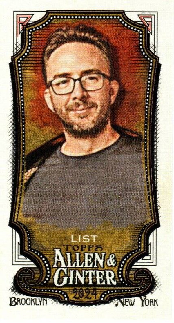 Allen & Ginter 2024 Mini #290 Joe List