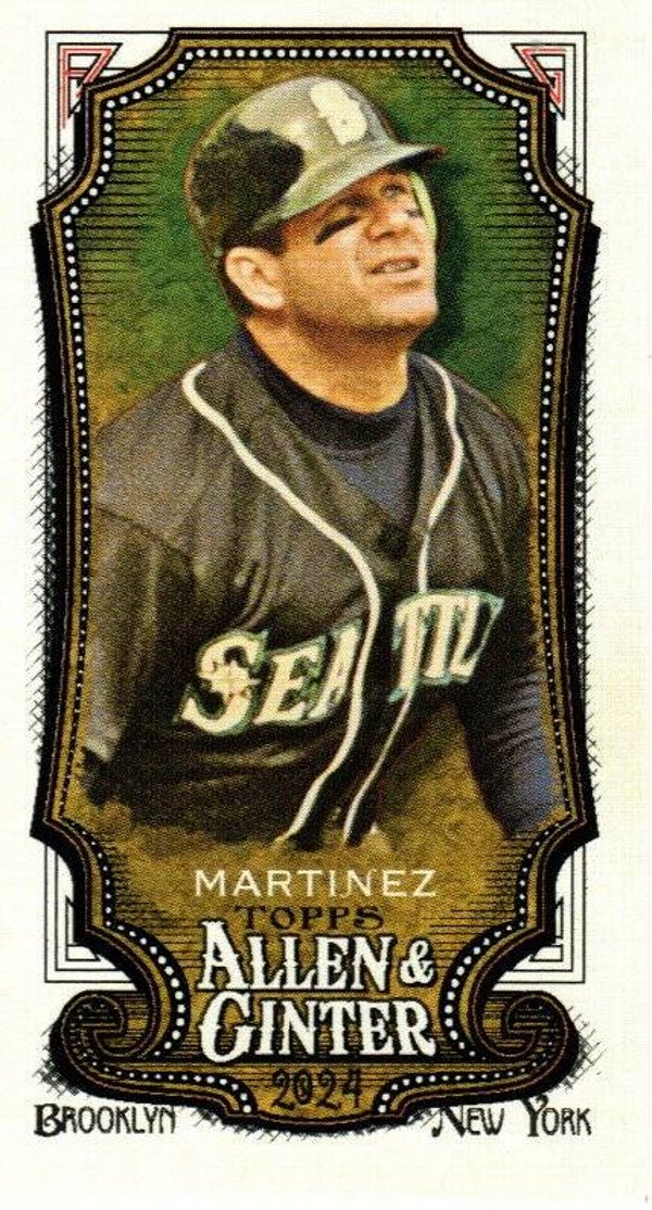 Allen & Ginter 2024 Mini SP #313 Edgar Martinez Seattle Mariners