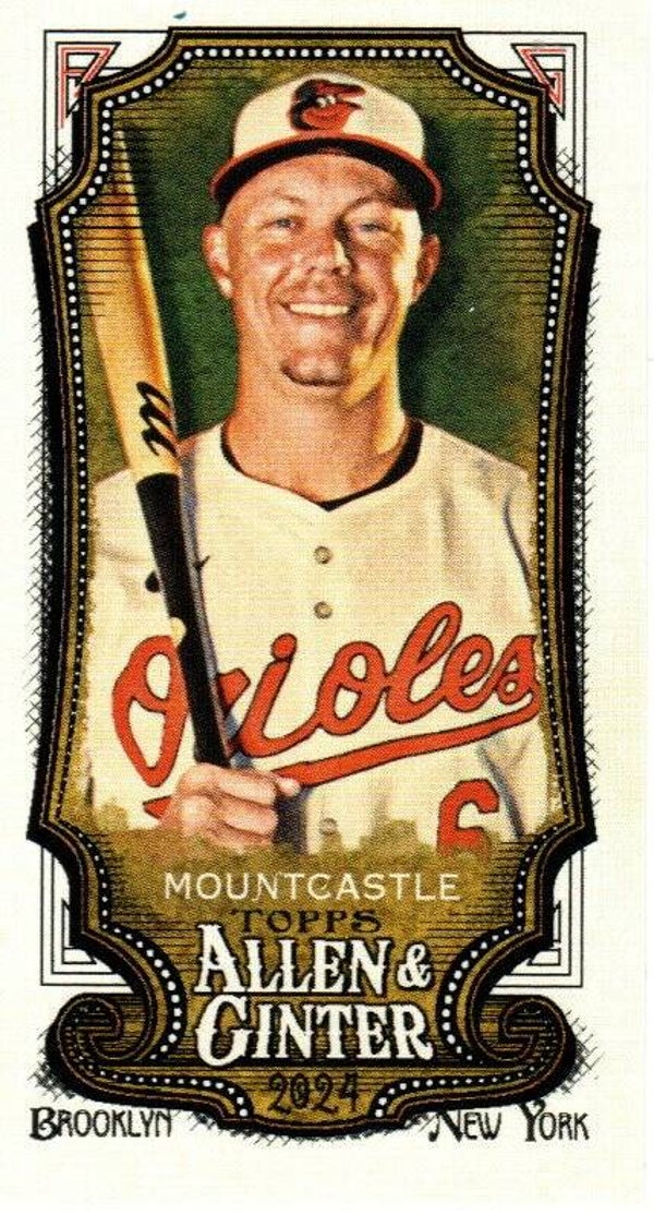 Allen & Ginter 2024 Mini SP #328 Ryan Mountcastle Baltimore Orioles