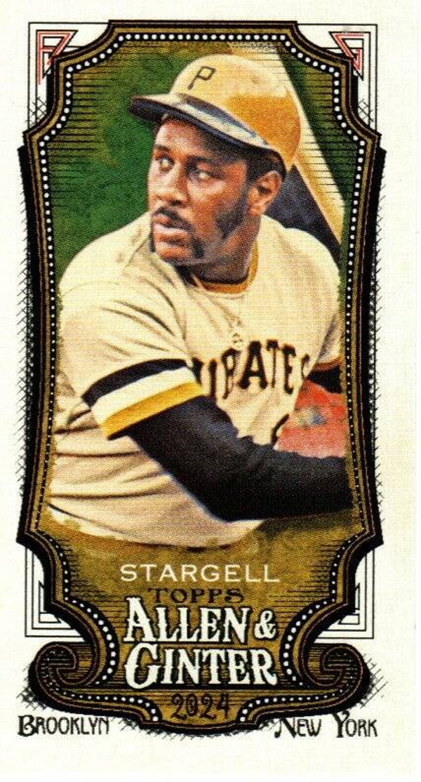 Allen & Ginter 2024 Mini SP #332 Willie Stargell Pittsburgh Pirates