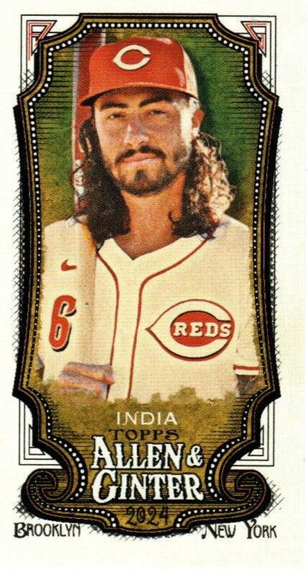 Allen & Ginter 2024 Mini SP #333 Jonathan India Cincinnati Reds