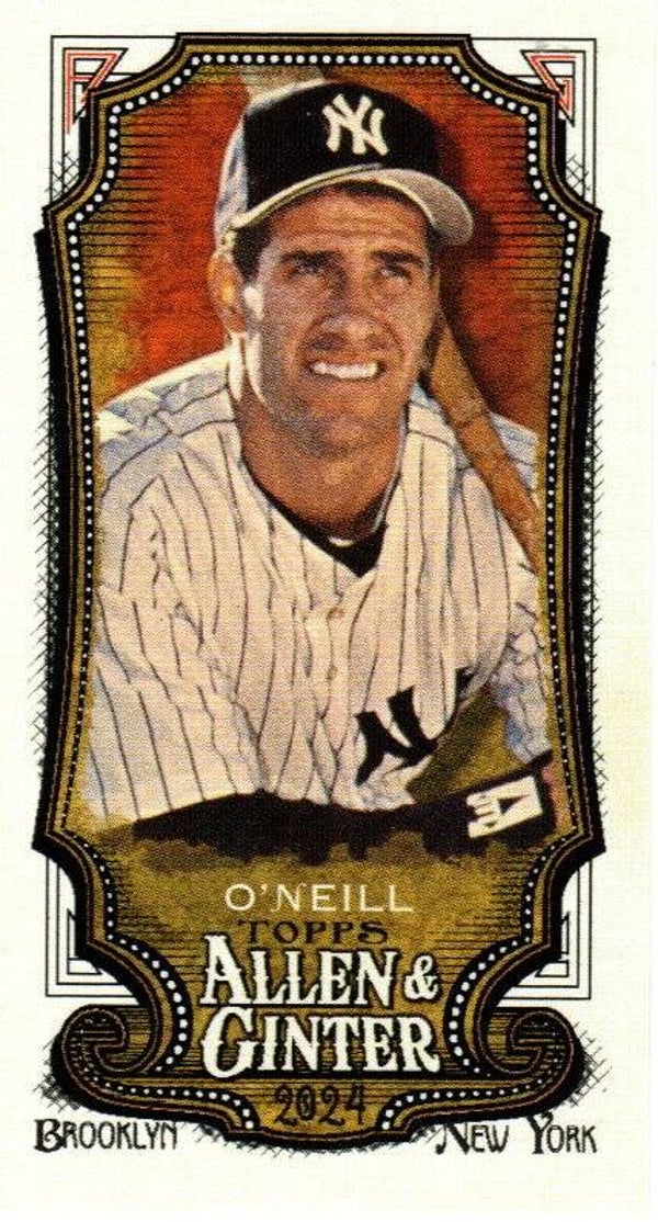 Allen & Ginter 2024 Mini SP A&G Back #337 Paul O'Neill New York Yankees