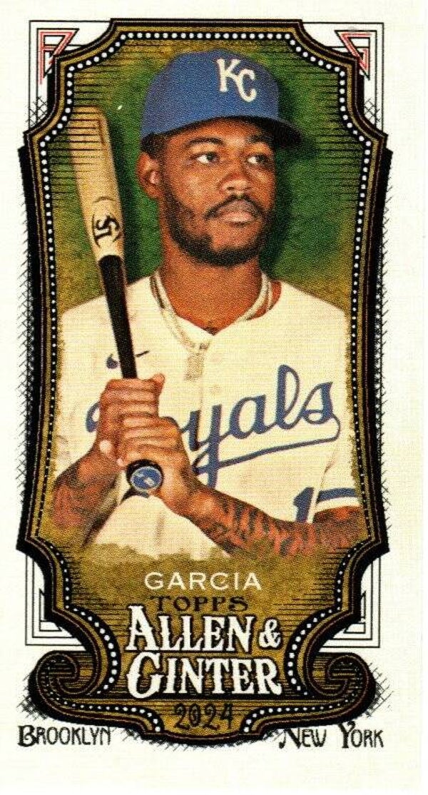 Allen & Ginter 2024 Mini SP #344 Maikel Garcia Kansas City Royals