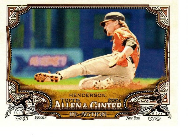Allen & Ginter 2024 In Action #IA-33 Gunnar Henderson, Baltimore Orioles