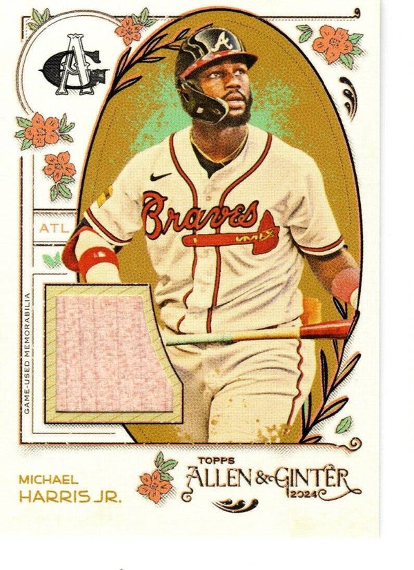 Allen & Ginter 2024 Relics #AGR-MHA Michael Harris Jr., Atlanta Braves