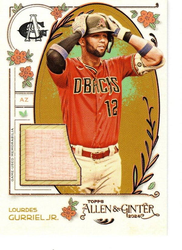 Allen & Ginter 2024 Relics #AGR-LG Lourdes Gurriel Jr., Arizona Diamondbacks
