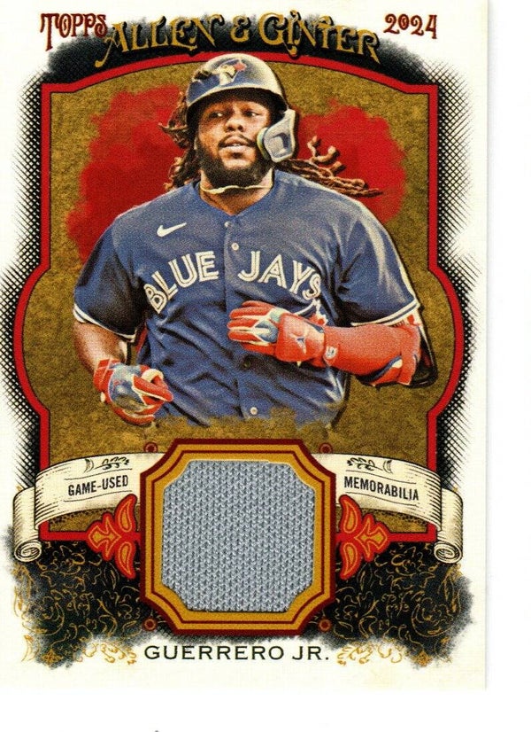 Allen & Ginter 2024 Relics #AGR-VG Vladimir Guerrero Jr., Toronto Blue Jays