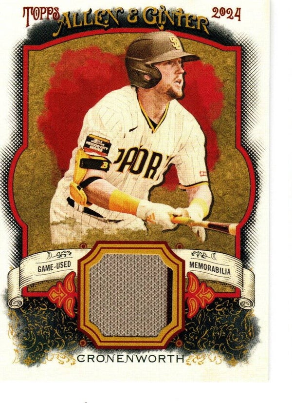 Allen & Ginter 2024 Relics #AGR-JCR Jake Cronenworth, San Diego Padres