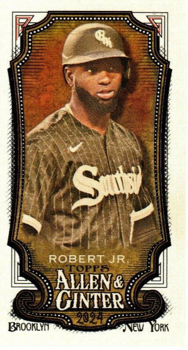 Allen & Ginter 2024 Mini SSP High Number #398 Luis Robert Jr., Chicago White Sox