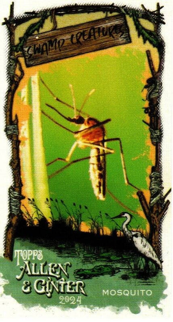 Allen & Ginter 2024 Mini Swamp Creatures #SC-27 Mosquito