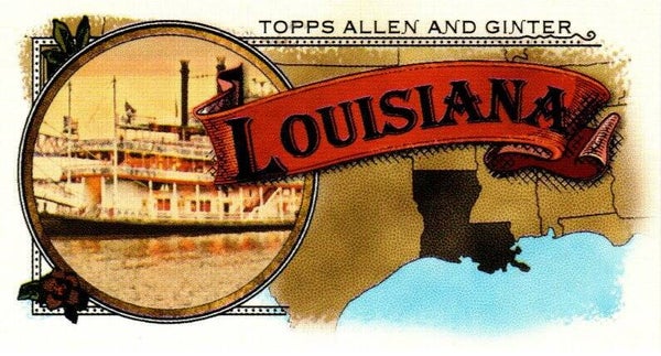 Allen & Ginter 2024 Mini 50 States #50S-18 Louisiana