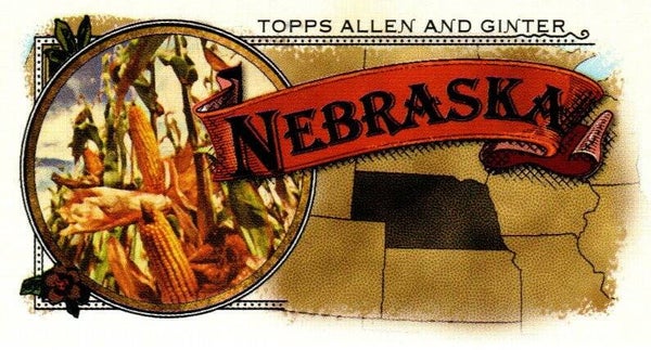 Allen & Ginter 2024 Mini 50 States #50S-27 Nebraska