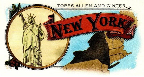 Allen & Ginter 2024 Mini 50 States #50S-32 New York