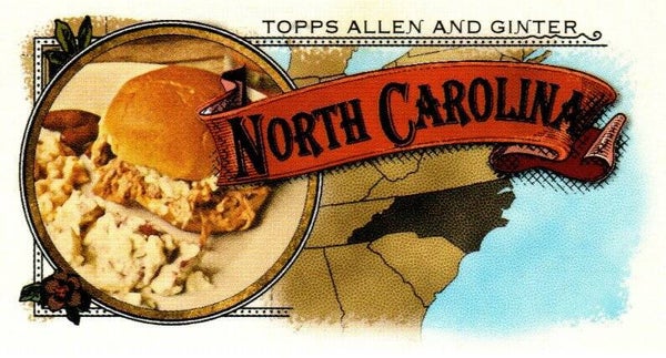 Allen & Ginter 2024 Mini 50 States #50S-33 North Carolina
