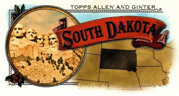 Allen & Ginter 2024 Mini 50 States #50S-41 South Dakota