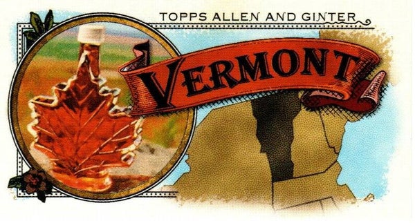 Allen & Ginter 2024 Mini 50 States #50S-45 Vermont
