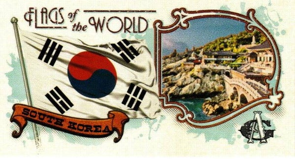 Allen & Ginter 2024 Mini Flags of the World #FOTW-15 South Korea