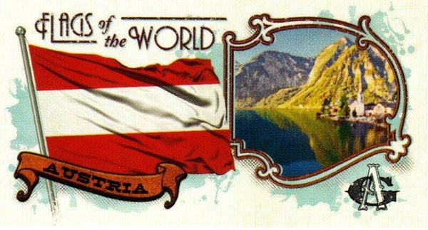 Allen & Ginter 2024 Mini Flags of the World #FOTW-21 Austria