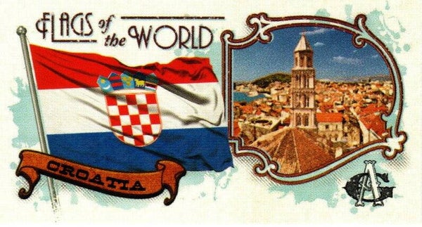 Allen & Ginter 2024 Mini Flags of the World #FOTW-33 Croatia