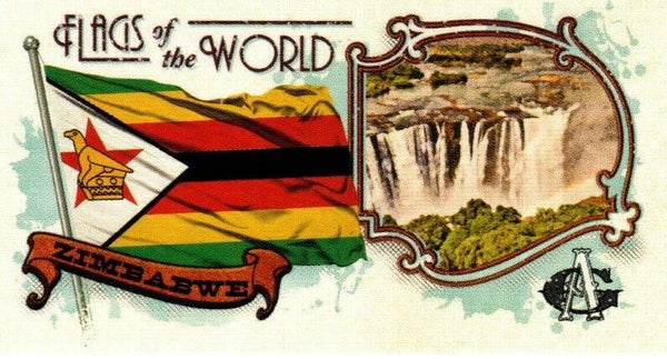 Allen & Ginter 2024 Mini Flags of the World #FOTW-43 Zimbabwe