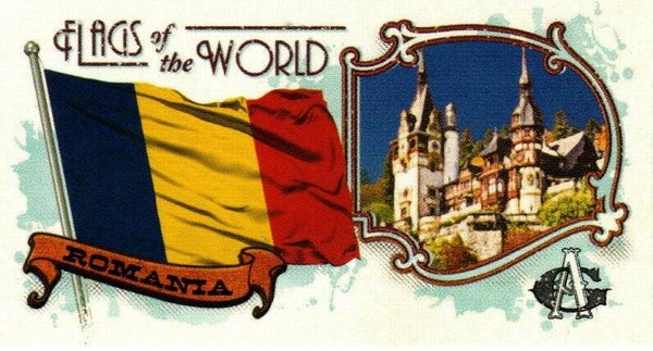 Allen & Ginter 2024 Mini Flags of the World #FOTW-44 Romania