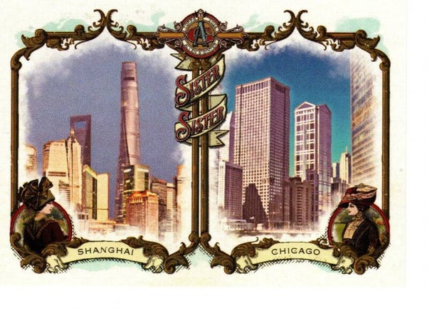 Allen & Ginter 2024 Sister, Sister #SS-1 Shanghai, China / Chicago, United States