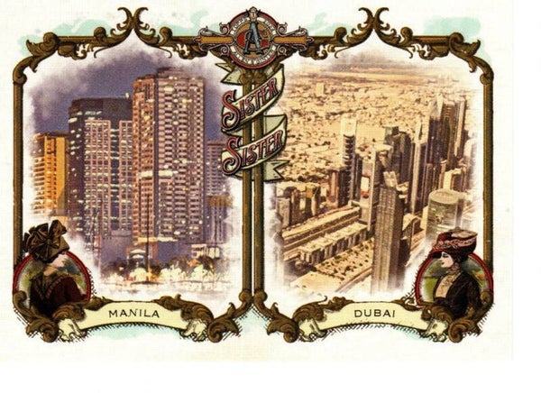 Allen & Ginter 2024 Sister, Sister #SS-4 Manila, Phillipines / Dubai, United Arab Emirates