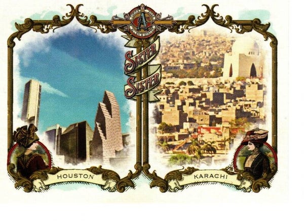 Allen & Ginter 2024 Sister, Sister #SS-7 Karachi, Pakistan / Houston, United States