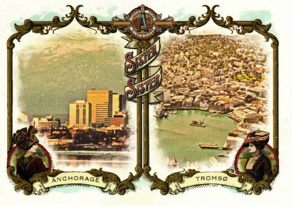 Allen & Ginter 2024 Sister, Sister #SS-8 Tromsø, Norway / Anchorage, United States