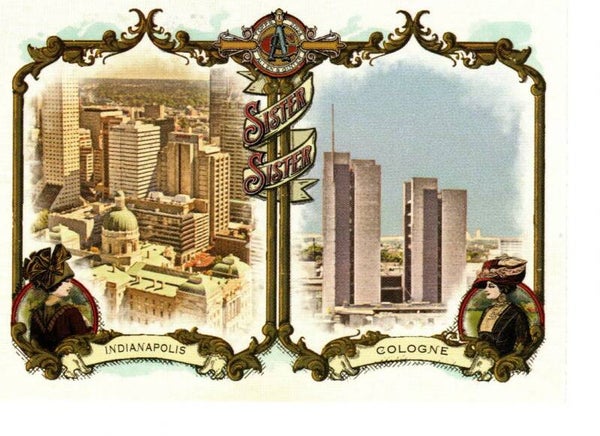 Allen & Ginter 2024 Sister, Sister #SS-9 Cologne, Germany / Indianapolis, United States