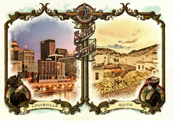 Allen & Ginter 2024 Sister, Sister #SS-10 Quito, Ecuador / Louisville, United States