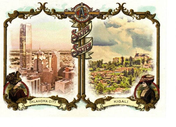 Allen & Ginter 2024 Sister, Sister #SS-16 Kigali, Rwanda / Oklahoma City, United States