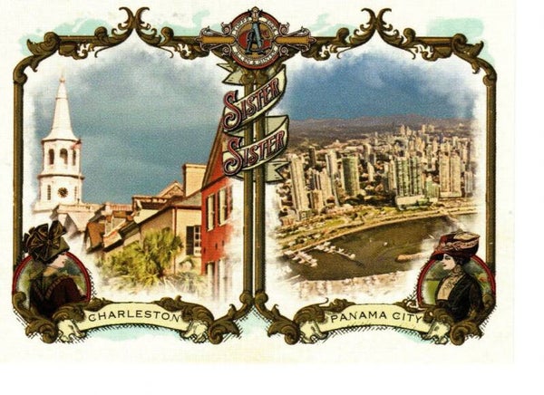 Allen & Ginter 2024 Sister, Sister #SS-17 Panama City, Panama / Charleston, United States