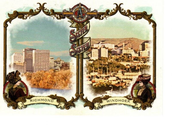Allen & Ginter 2024 Sister, Sister #SS-19 Richmond, United States / Windhoek, Namibia