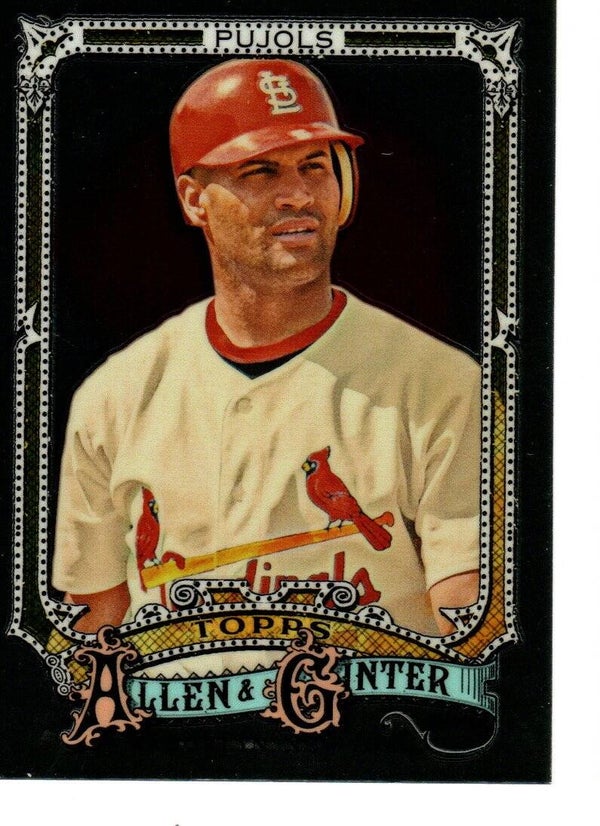 Allen & Ginter 2025 Chrome #1 Albert Pujols, St. Louis Cardinals