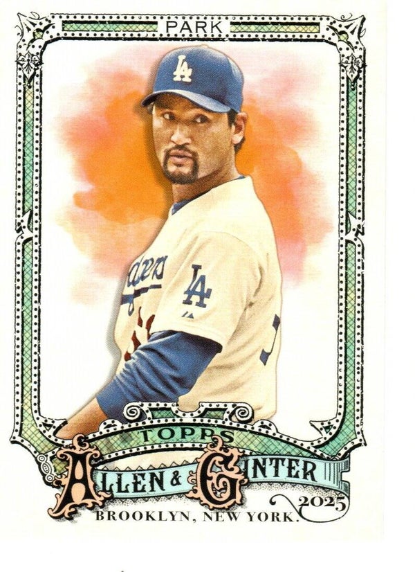 Allen & Ginter 2025 #12 Chan Ho Park, Los Angeles Dodgers