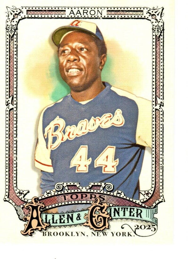 Allen & Ginter 2025 #13 Hank Aaron, Atlanta Braves
