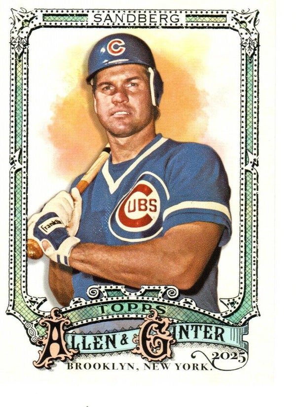 Allen & Ginter 2025 #15 Ryne Sandberg, Chicago Cubs