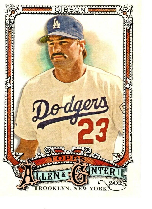 Allen & Ginter 2025 #17 Kirk Gibson, Los Angeles Dodgers
