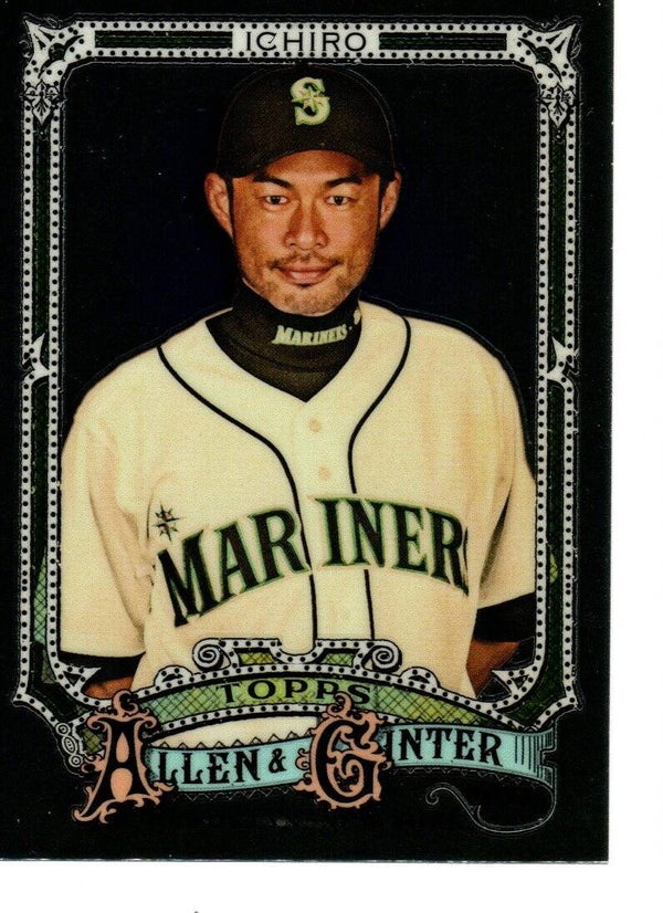 Allen & Ginter 2025 Chrome #20 Ichiro, Seattle Mariners
