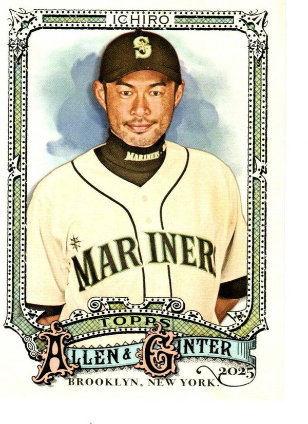 Allen & Ginter 2025 #20 Ichiro, Seattle Mariners
