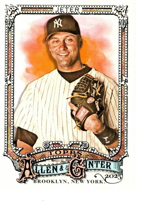 Allen & Ginter 2025 #21 Derek Jeter, New York Yankees
