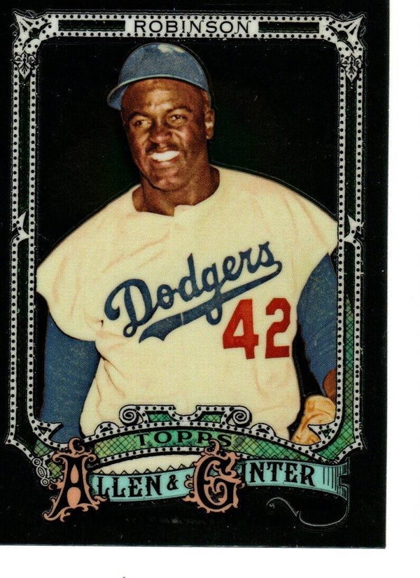 Allen & Ginter 2025 Chrome #31 Jackie Robinson, Brooklyn Dodgers