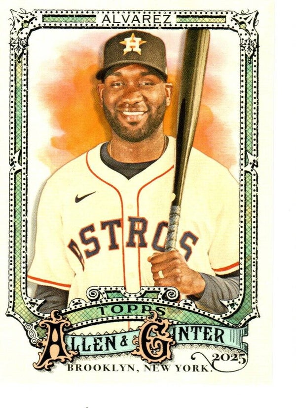 Allen & Ginter 2025 #32 Yordan Alvarez, Houston Astros